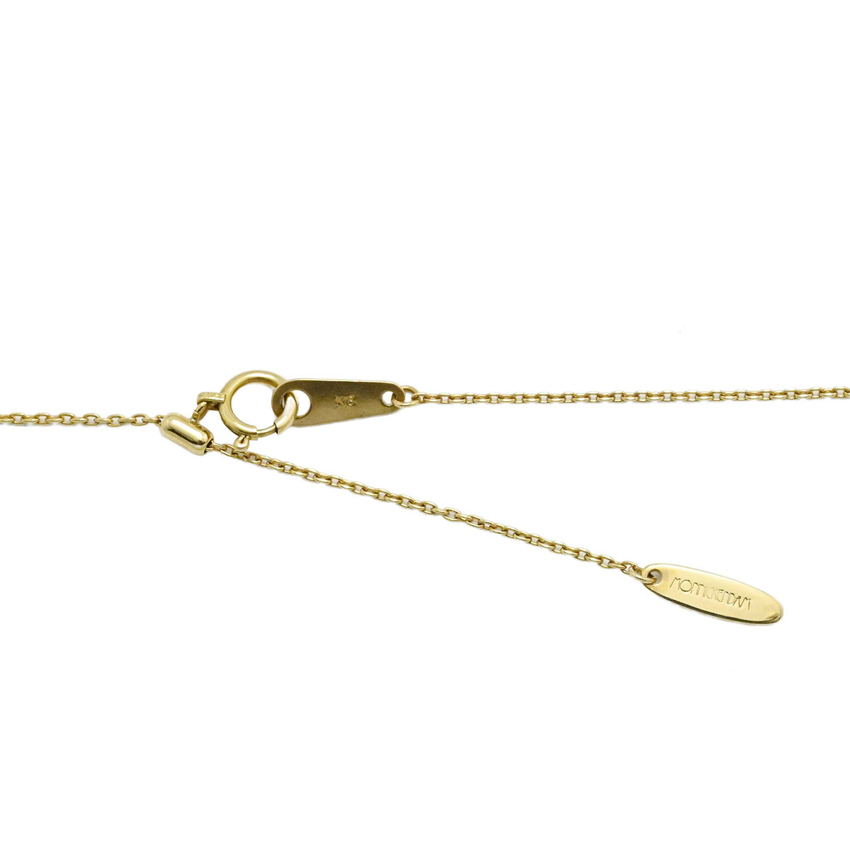 モニッケンダム MONNICKENDAM 750YG K18YG イエローゴールド ダイヤ0.30ct ネックレス レディース 3888_画像7