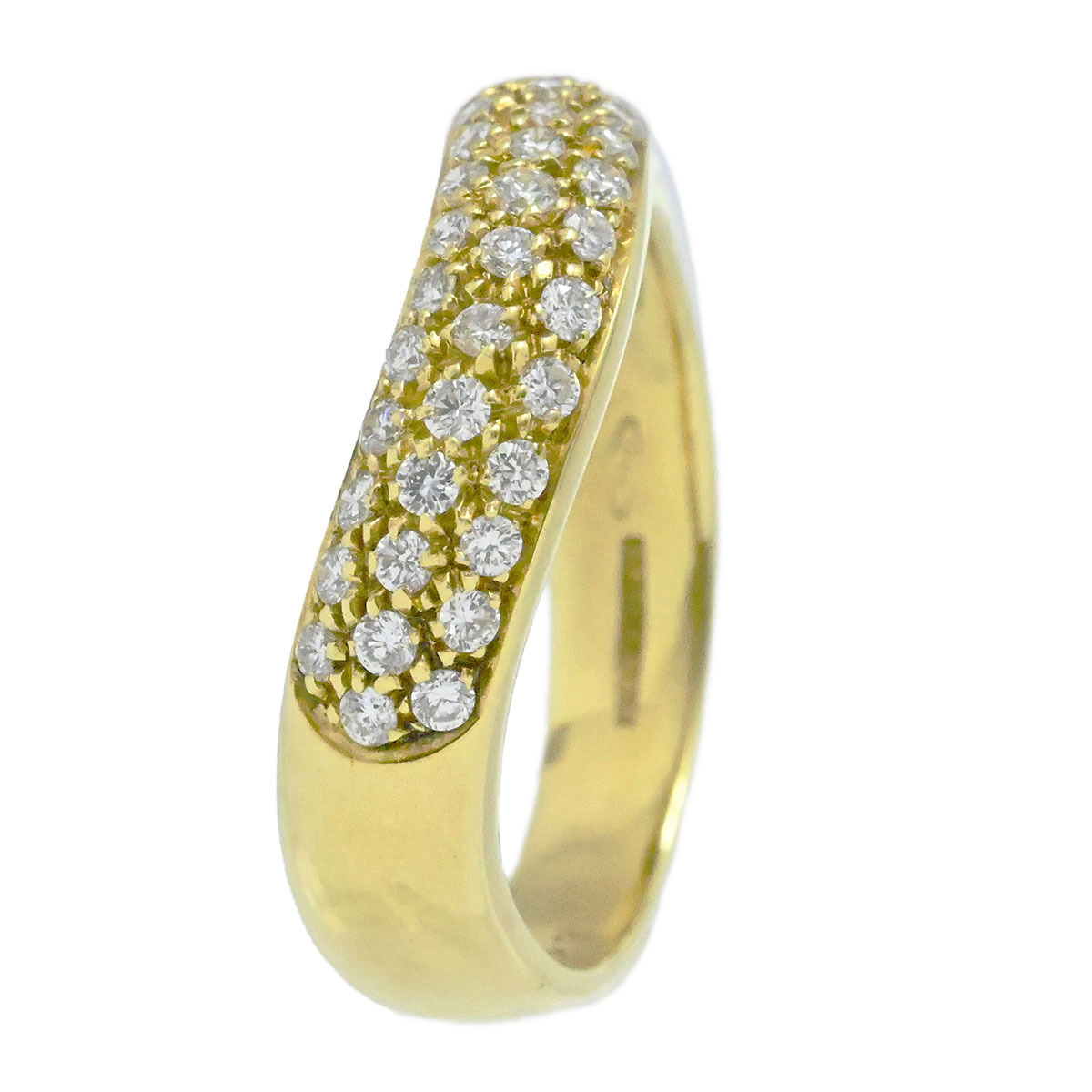 ビキョッティ PICCHIOTTI 750YG K18YG ダイヤ0.37ct イエローゴールド サイズ13号 レディース 3909_画像3