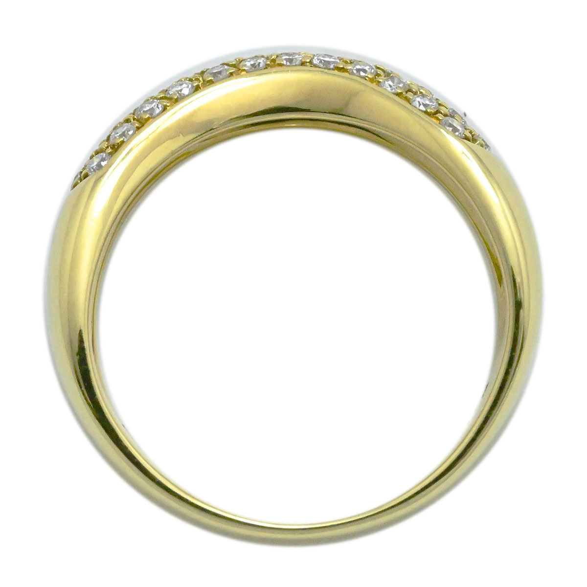 ビキョッティ PICCHIOTTI 750YG K18YG ダイヤ0.37ct イエローゴールド サイズ13号 レディース 3909_画像5