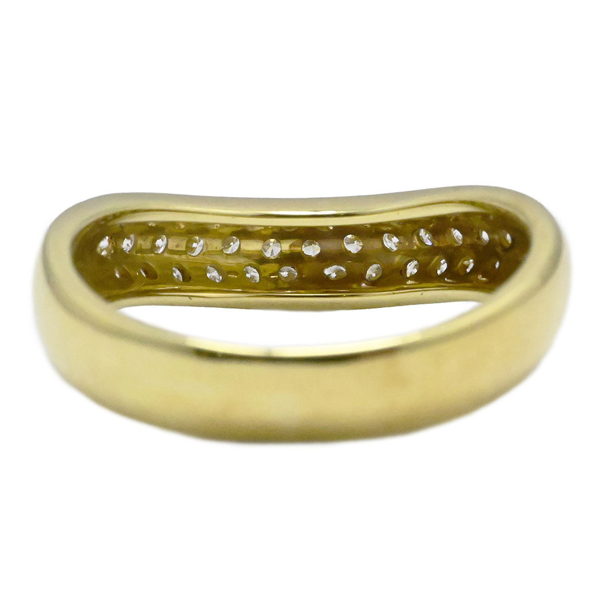 ビキョッティ PICCHIOTTI 750YG K18YG ダイヤ0.37ct イエローゴールド サイズ13号 レディース 3909_画像6