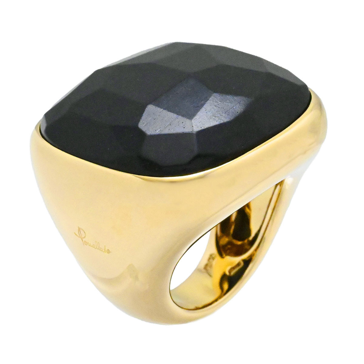 ポメラートPomellato 750PG K18PG ピンクゴールド ヴィクトリア ジェット リング サイズ11号 レディース 3917_画像2