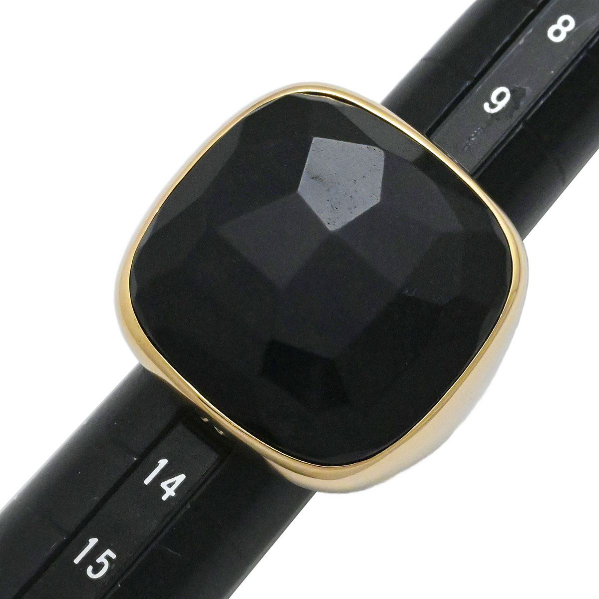 ポメラートPomellato 750PG K18PG ピンクゴールド ヴィクトリア ジェット リング サイズ11号 レディース 3917_画像9