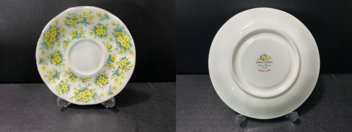 ROYAL ALBERT DRURY LANE 廃盤品 カップ ソーサー 花柄 食器 洋食器 ブランド食器 希少 インテリア コレクション ロイヤルアルバート_画像5