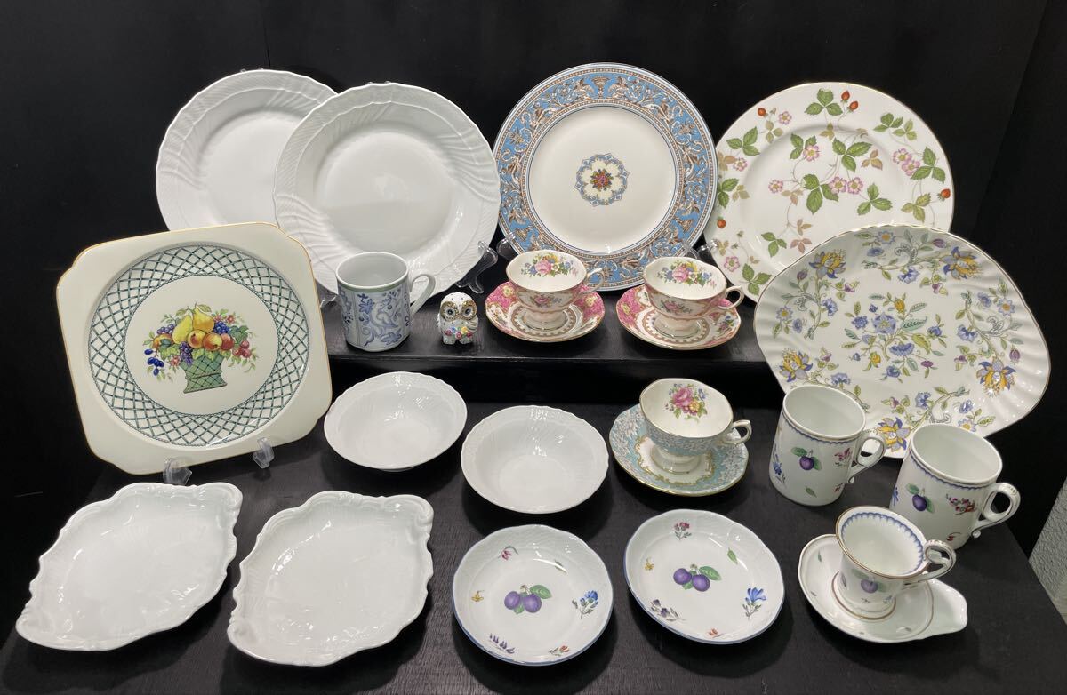 ブランド 洋食器 まとめ Villeroy&Boch WEDGWOOD Richard Ginori Royal Albert MINTON ROYAL ARDEN カップ ソーサー 大皿 コレクション-剣_画像1