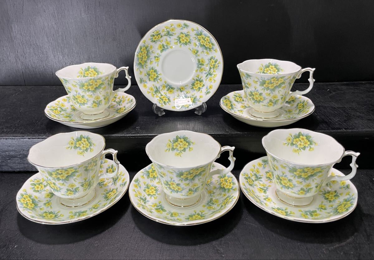 ROYAL ALBERT DRURY LANE 廃盤品 カップ ソーサー 花柄 食器 洋食器 ブランド食器 希少 インテリア コレクション ロイヤルアルバート_画像1