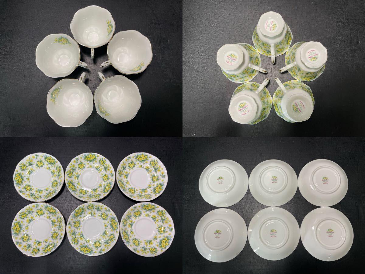 ROYAL ALBERT DRURY LANE 廃盤品 カップ ソーサー 花柄 食器 洋食器 ブランド食器 希少 インテリア コレクション ロイヤルアルバート_画像6