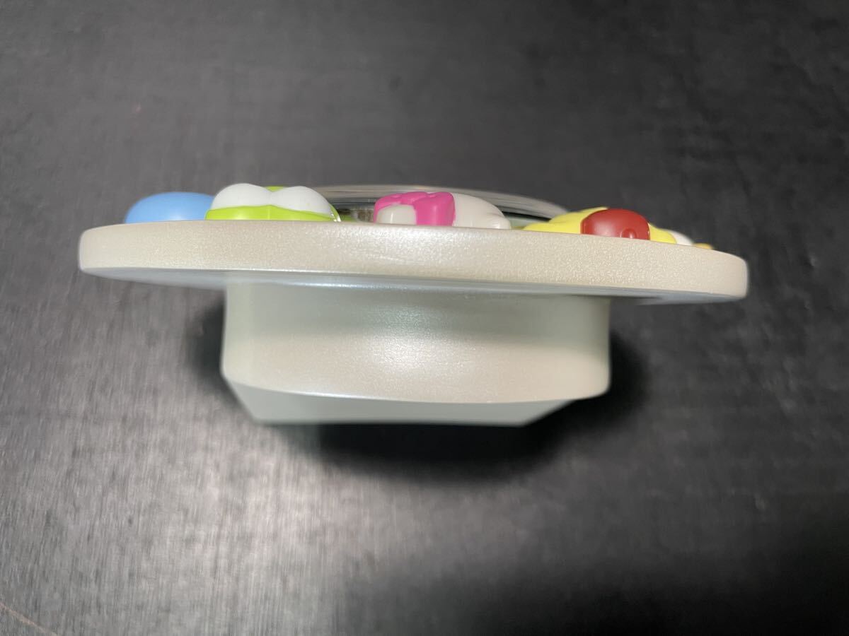 サンリオ キャラクター レリーフ クロック 置き時計 ハローキティ キキララ けろっぴ マイメロ 1999年 希少 コレクション 長期保管品_画像6