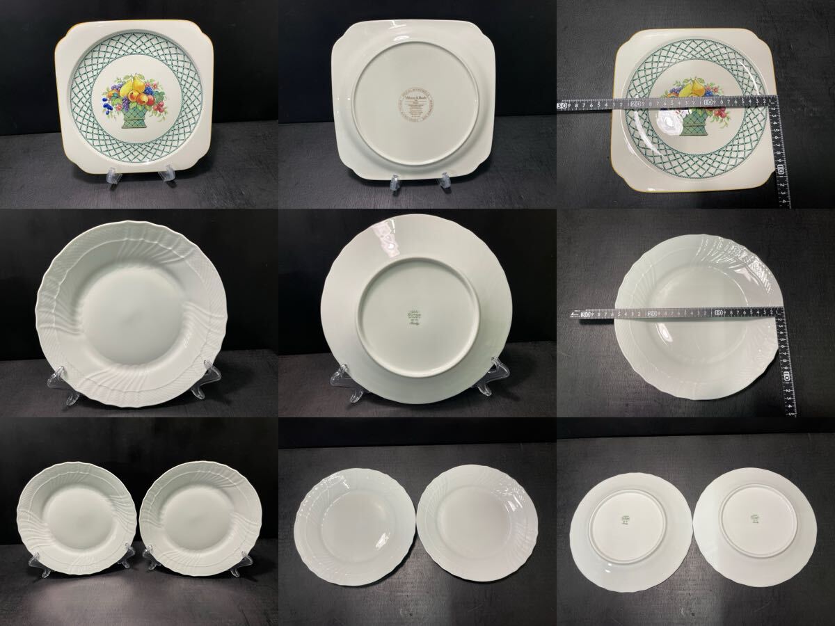 ブランド 洋食器 まとめ Villeroy&Boch WEDGWOOD Richard Ginori Royal Albert MINTON ROYAL ARDEN カップ ソーサー 大皿 コレクション-剣_画像3