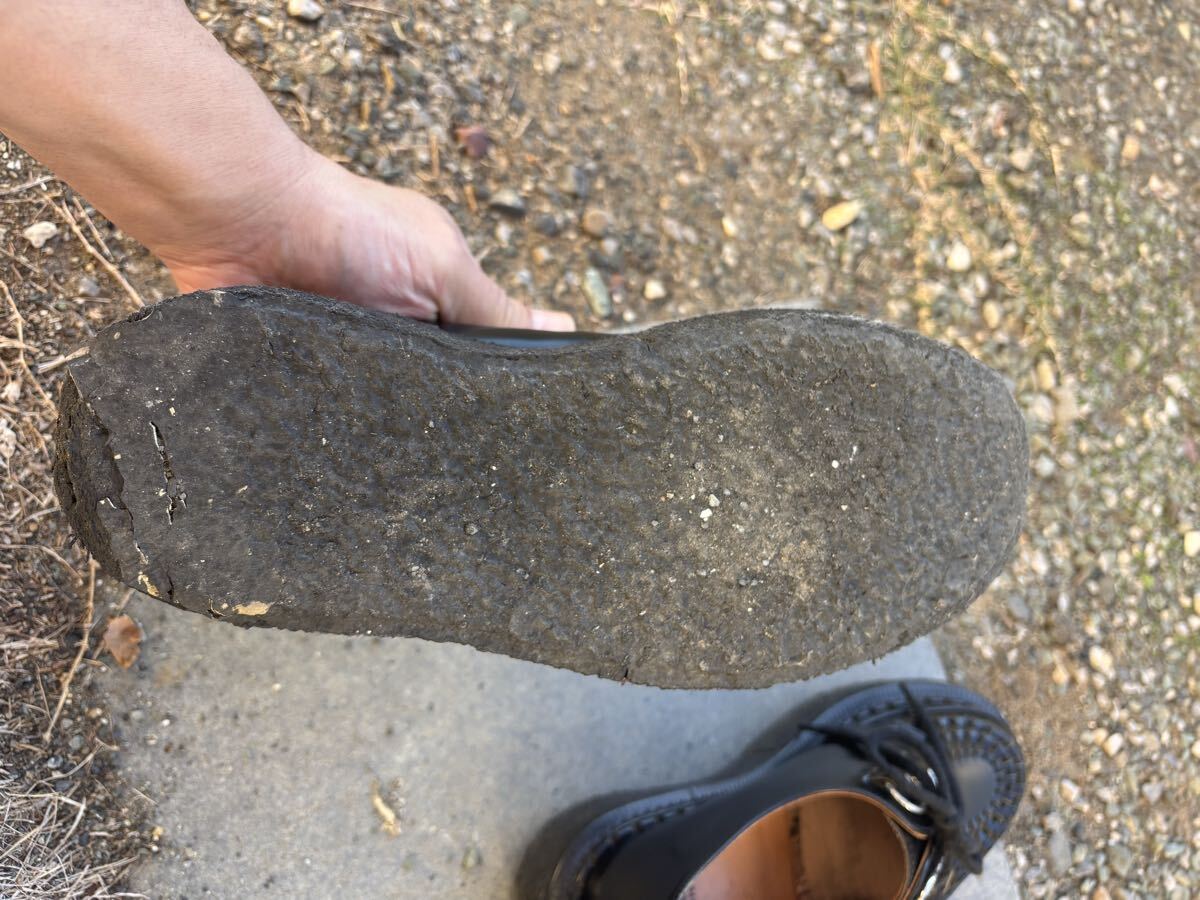 ジョージコックス ラバーソール GEORGE COX 黒_画像6