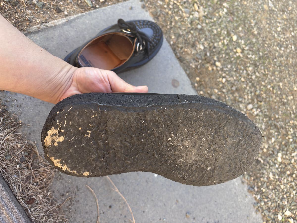 ジョージコックス ラバーソール GEORGE COX 黒_画像7