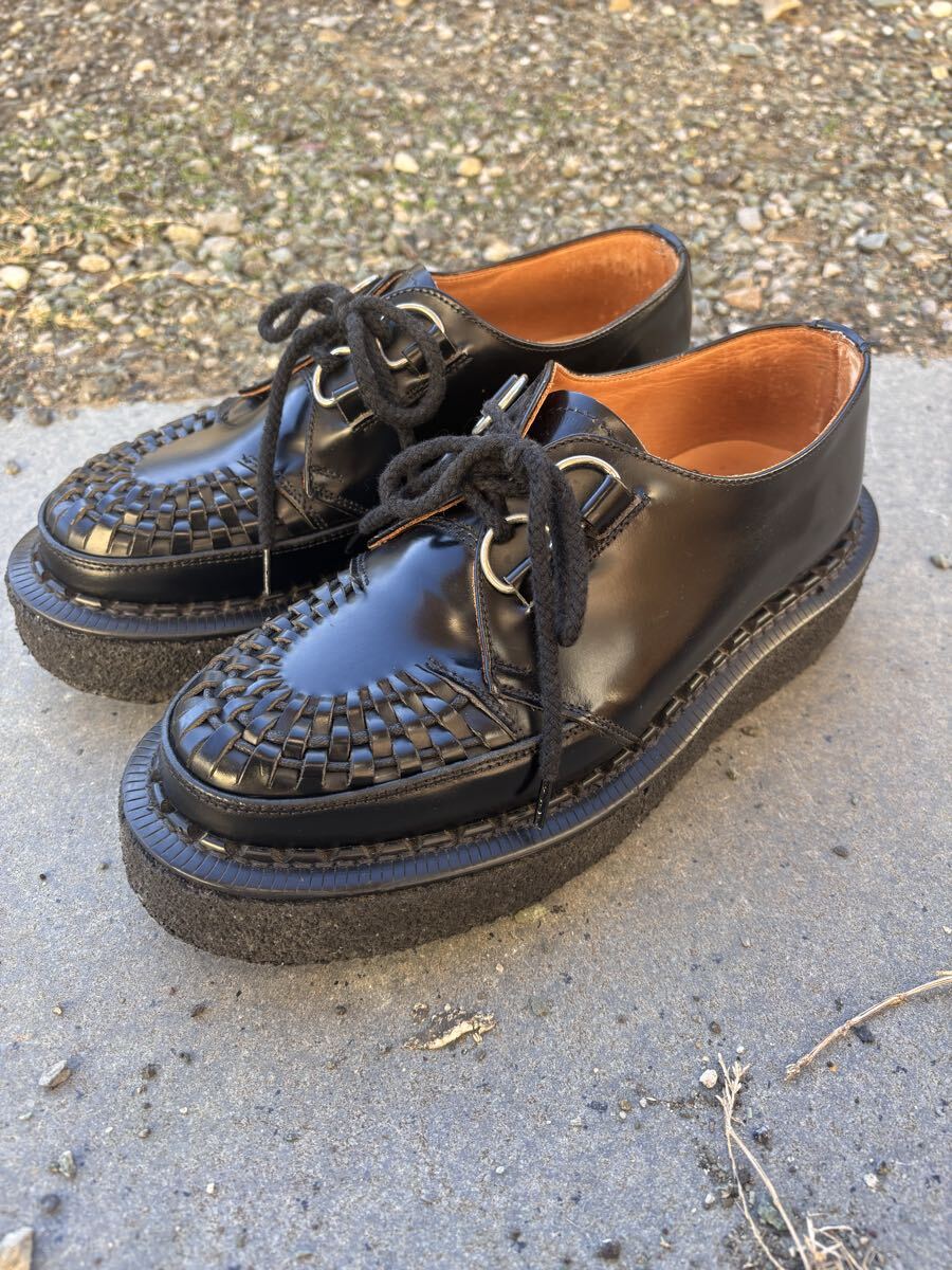 ジョージコックス ラバーソール GEORGE COX 黒_画像1