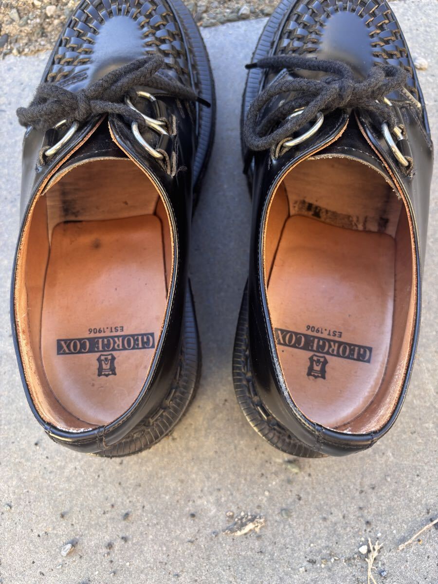 ジョージコックス ラバーソール GEORGE COX 黒_画像4