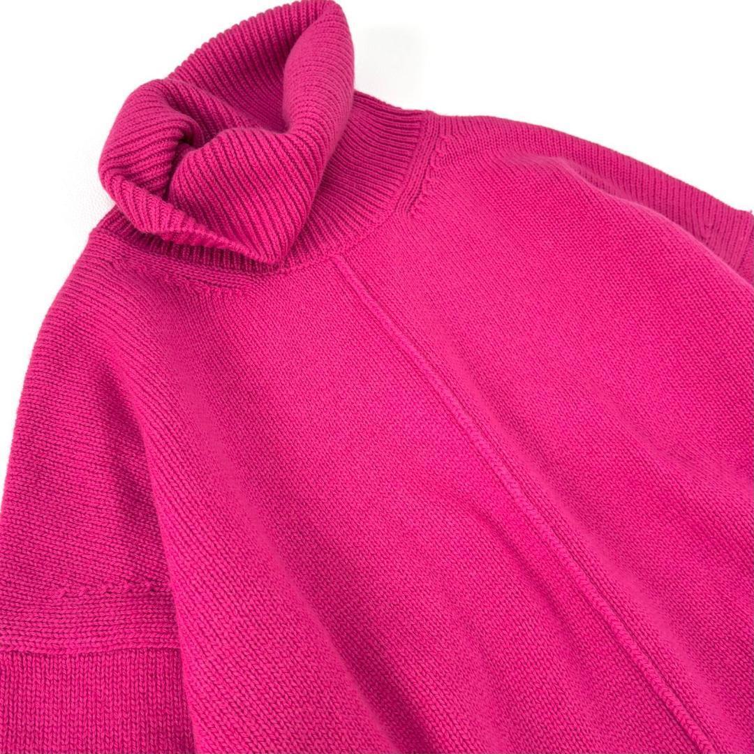 タグ付未使用・洗える　自由区　イタリア糸　カシミヤブレンドプルオーバーニット　M_画像5