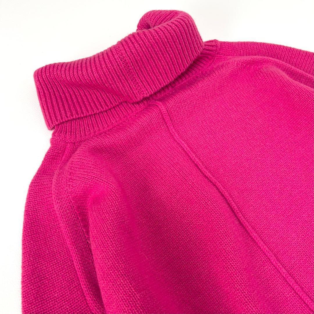 タグ付未使用・洗える　自由区　イタリア糸　カシミヤブレンドプルオーバーニット　M_画像6