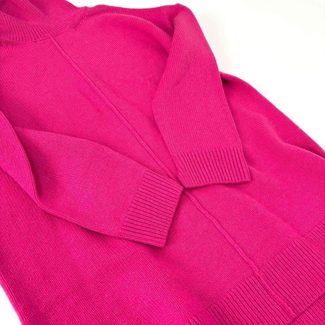 タグ付未使用・洗える　自由区　イタリア糸　カシミヤブレンドプルオーバーニット　M_画像7