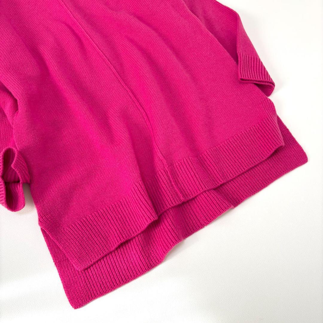 タグ付未使用・洗える　自由区　イタリア糸　カシミヤブレンドプルオーバーニット　M_画像10