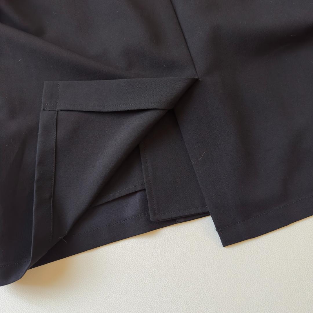 美品　NO ID. タイロッケン テーラードジャケット　ブラック　シルバー　２_画像9