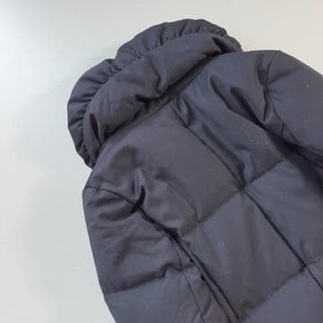 イネド　INED ダウンコート ネイビー　ショールカラー　軽量 暖かい　M 美品_画像3