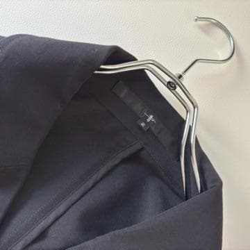 美品　NO ID. タイロッケン テーラードジャケット　ブラック　シルバー　２_画像5