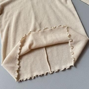 ロンハーマン　Ron Herman リブ ハイネック トップス　ベージュ　美品_画像8