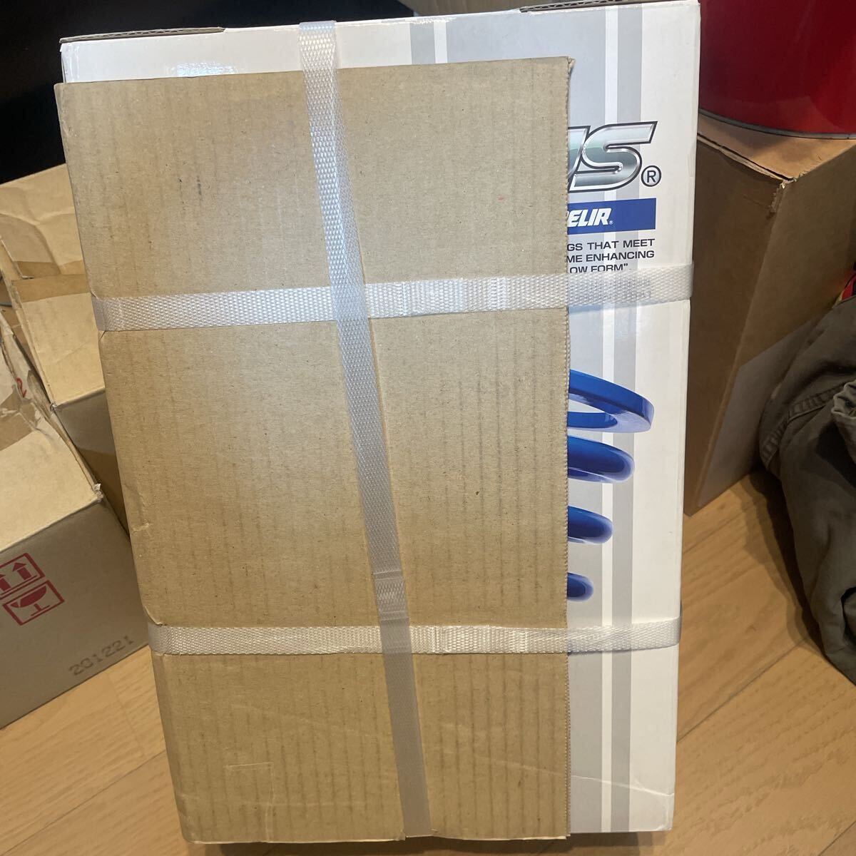 3点セットエスペリア スーパーダウンサス MK21S パレット 2WD ESS-841 スーパーダウンサスラバ- フロントリヤ用セット_画像2