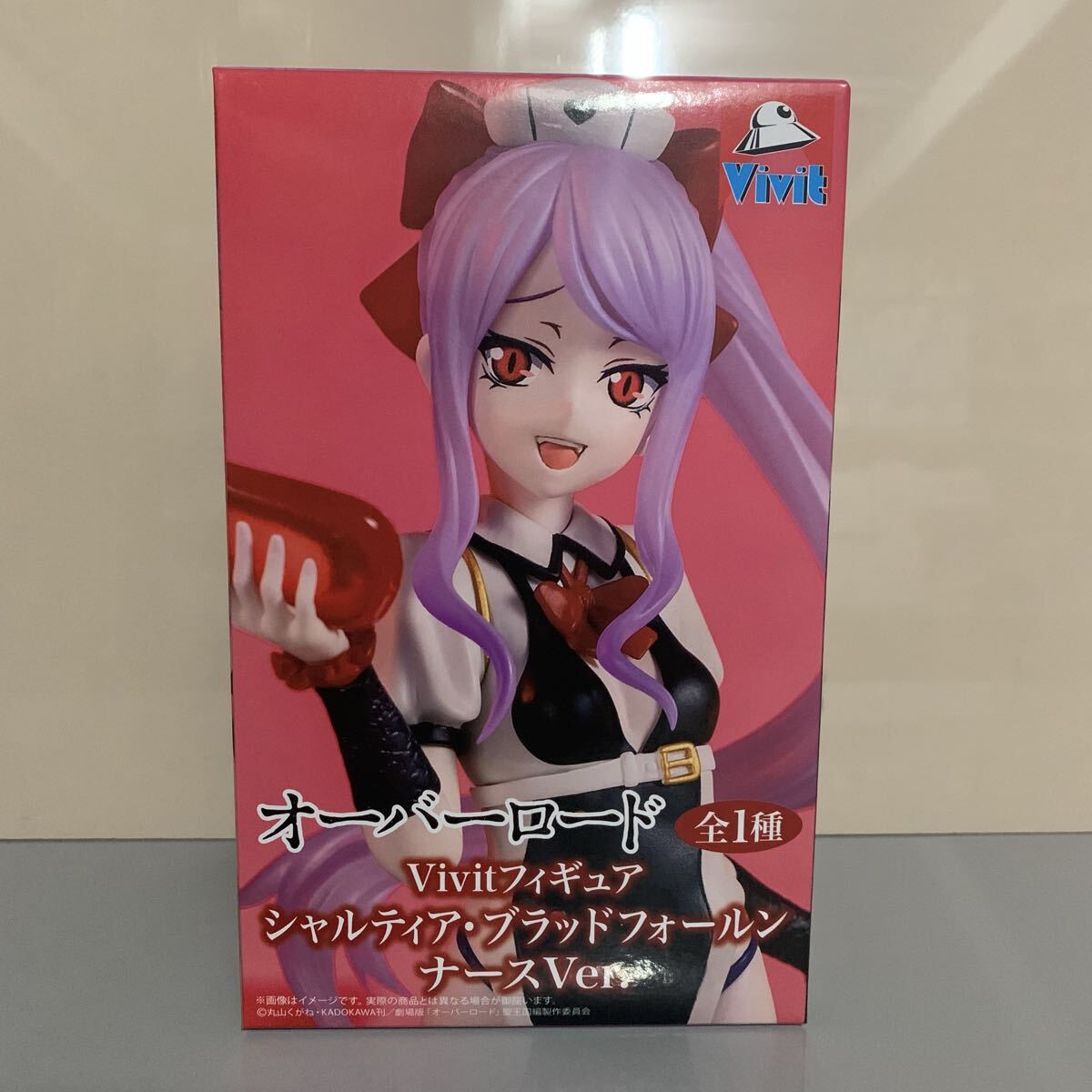 【新品未開封・送料無料】オーバーロード Vivitフィギュア シャルティア・ブラッドフォールン ナース_画像2