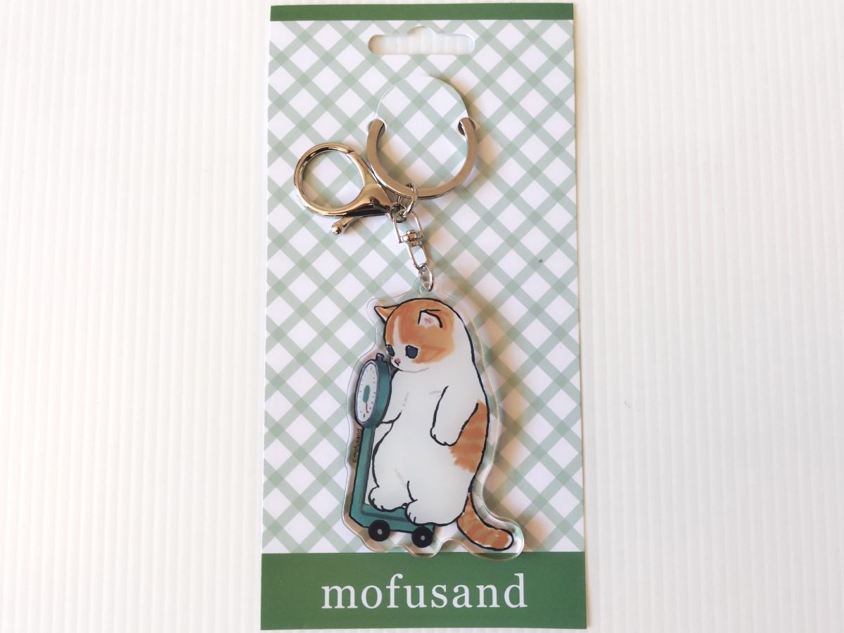  Taiwan ограничение быстрое решение! стандартный товар!!mof Sand mofusand креветка fly ... burger ..... кошка акрил брелок для ключа .. тоже 1 шт 