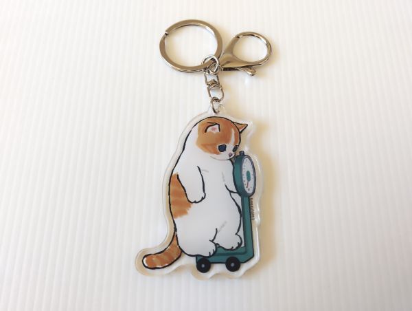  Taiwan ограничение быстрое решение! стандартный товар!!mof Sand mofusand креветка fly ... burger ..... кошка акрил брелок для ключа .. тоже 1 шт 