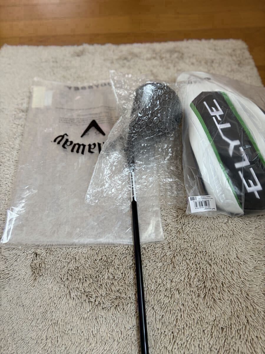 【新品未開封】キャロウェイ エリート トリプルダイヤモンド ドライバー 10.5° 日本正規品 Callaway ELYTE ドライバー TENSEI GREEN 60 S_画像9