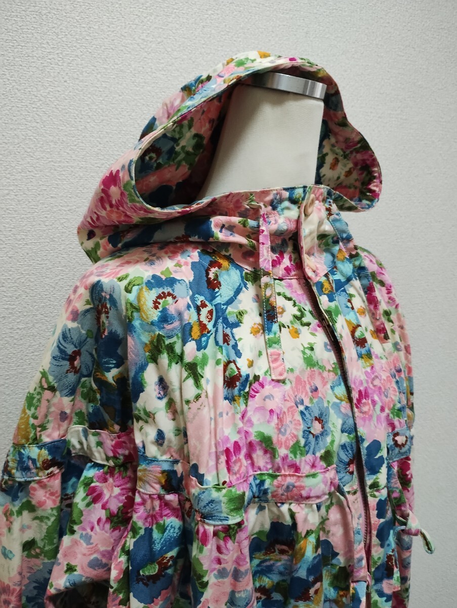 IS アイエス 花柄ブルゾン☆美品 激レア_画像3
