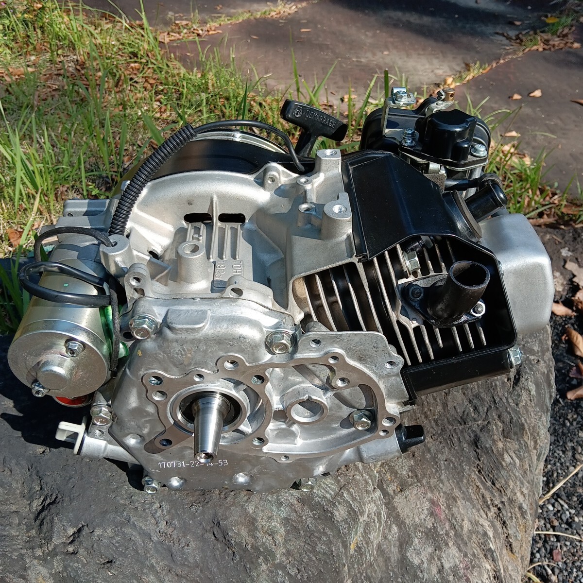 ヤマハ　YAMAHA　MZ200 セル付き　エンジン　　　MZ200RKC レーシングカート　コンバート　　IEG2801M　GA2800es-iv2_画像3