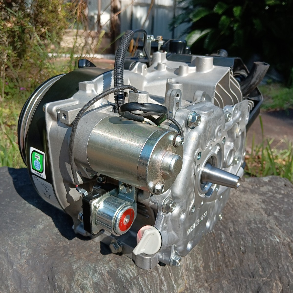 ヤマハ　YAMAHA　MZ200 セル付き　エンジン　　　MZ200RKC レーシングカート　コンバート　　IEG2801M　GA2800es-iv2_画像5