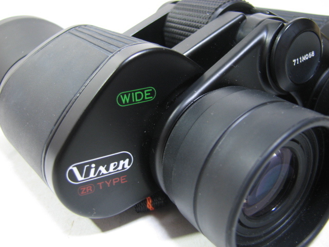 双眼鏡 美品 ビクセン Vixen ASCOT ZR TYPE 10X50 WIDE FULLY MULTI B4 ケース付 日本製_画像7