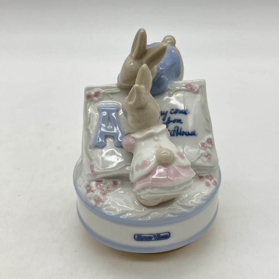 *sz3346 солнечный kyo- музыкальная шкатулка 2 позиций комплект камея способ / стрекоза /jue Reebok s type заяц / маленький world / керамика retro *