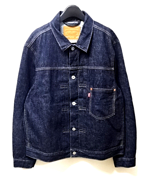 L(XL) 新品【LEVI'S TYPEⅠトラッカージャケット リーバイス プレミアム デニムジャケット 1st Tバック BIGE A3174-0002 Gジャン】_画像2