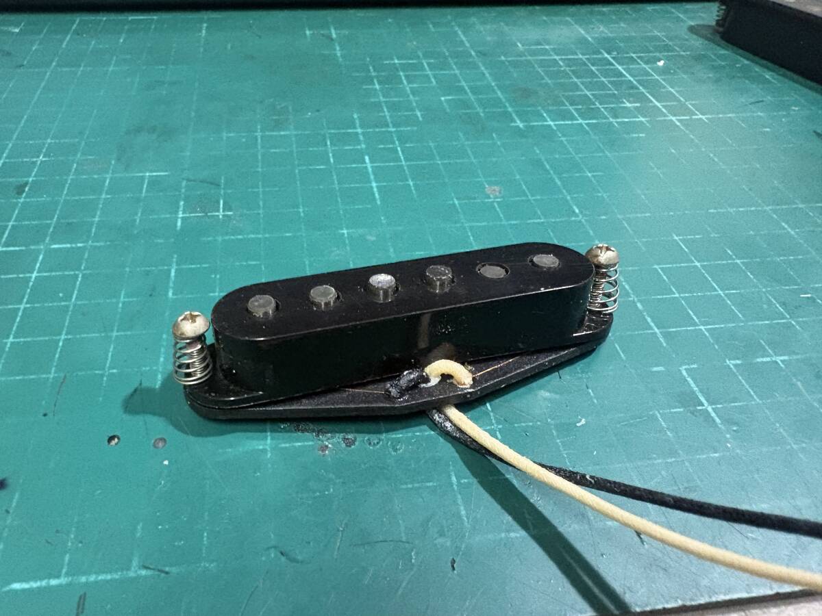 SEYMOUR DUNCAN ( セイモアダンカン ) SSL-1 RwRp Vintage Staggered Strat Middle RwRp 配線19CM　ビス、スプリング付属_画像1