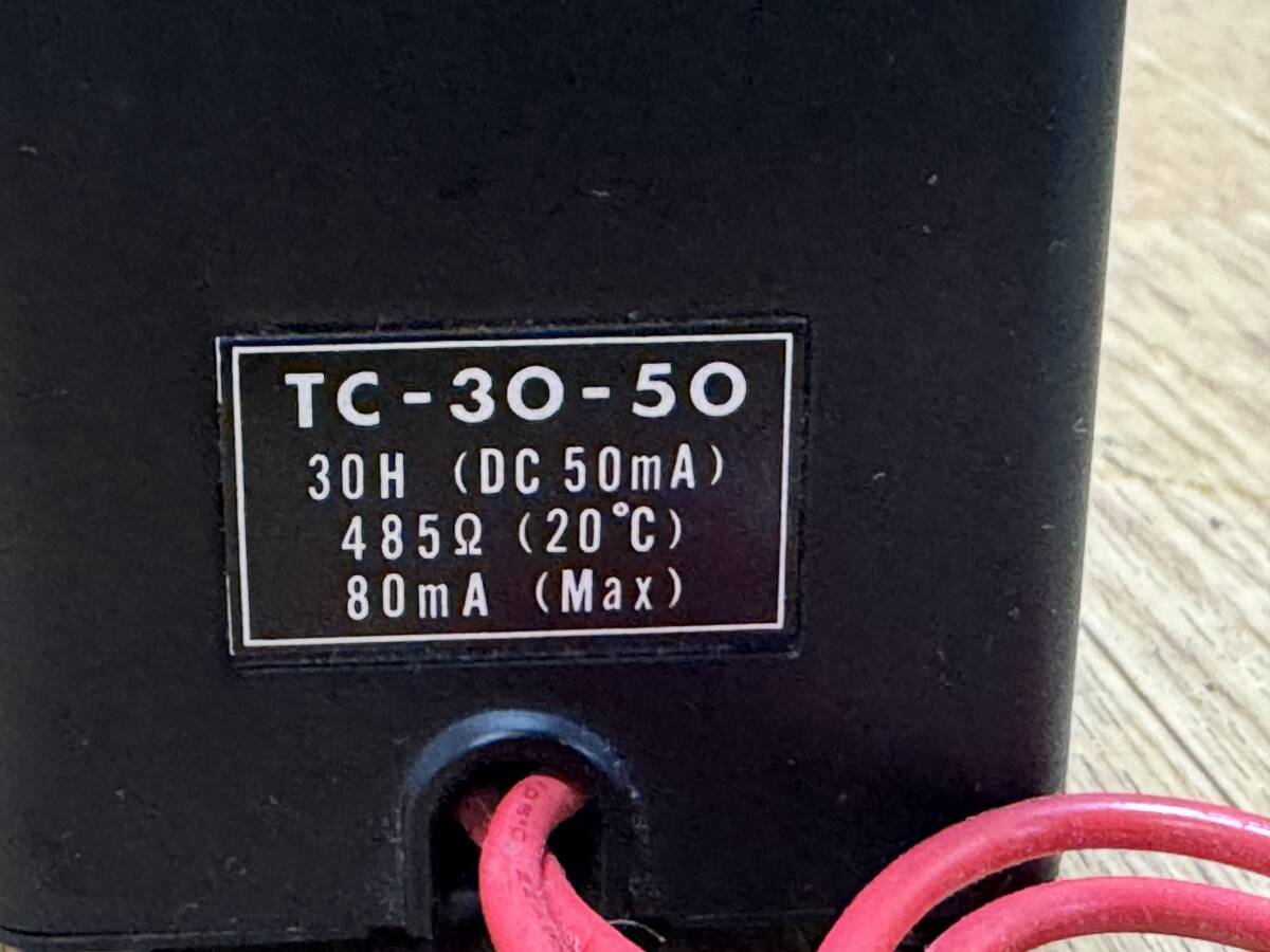 タンゴ TANGO TC-30-50 チョックトランス 真空管アンプ用 オーディオ機器 パーツ _画像3