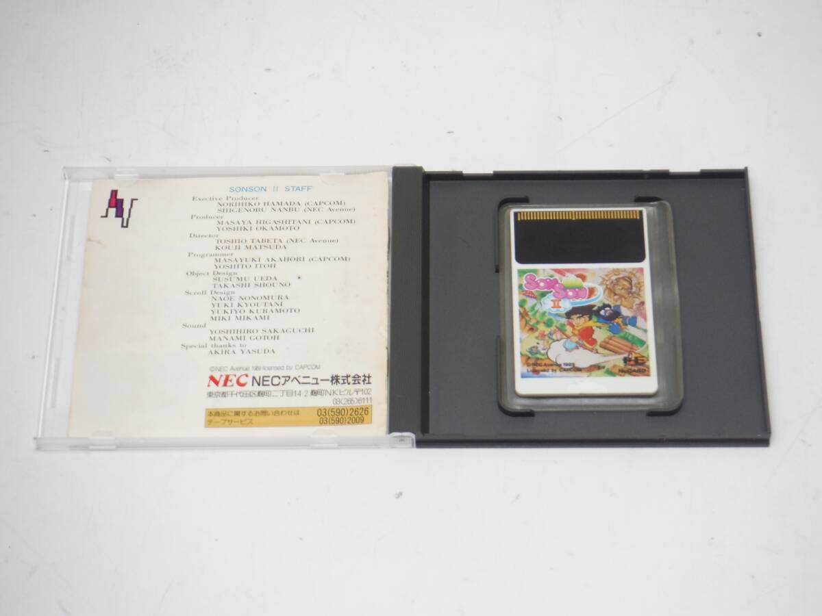 PCE PCエンジン ソフト ソンソンⅡ_画像2