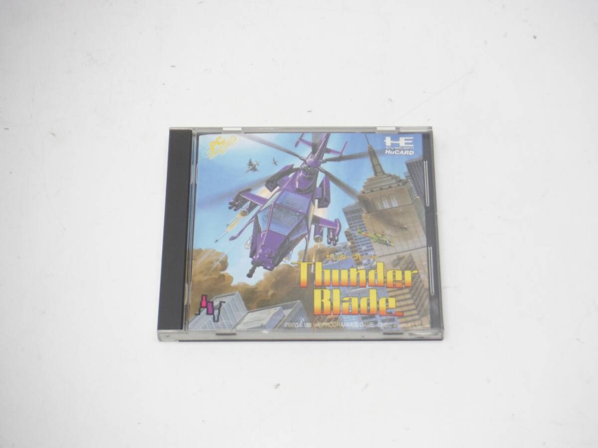 PCE PCエンジン ソフト サンダーブレード_画像1