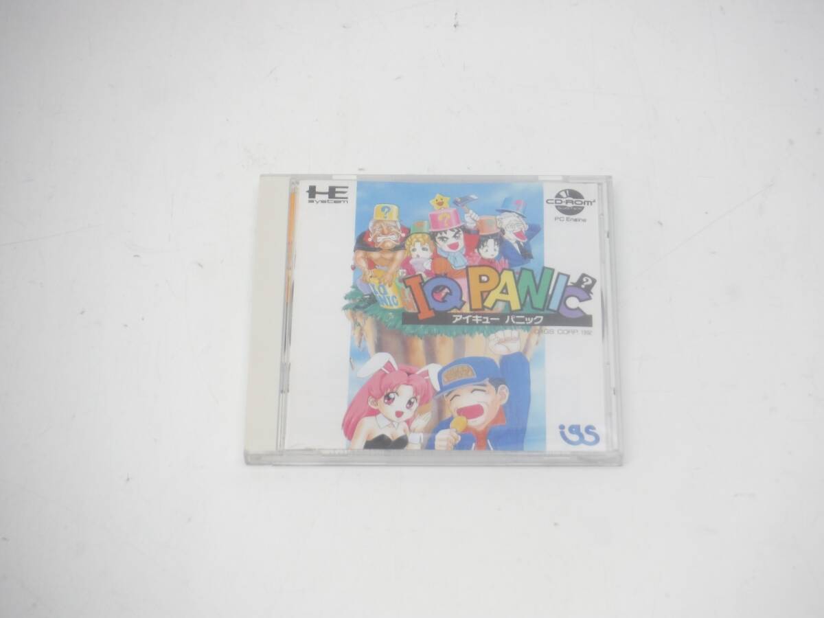 PCE PCエンジン CD-ROM2 ソフト アイキューパニック A_画像1