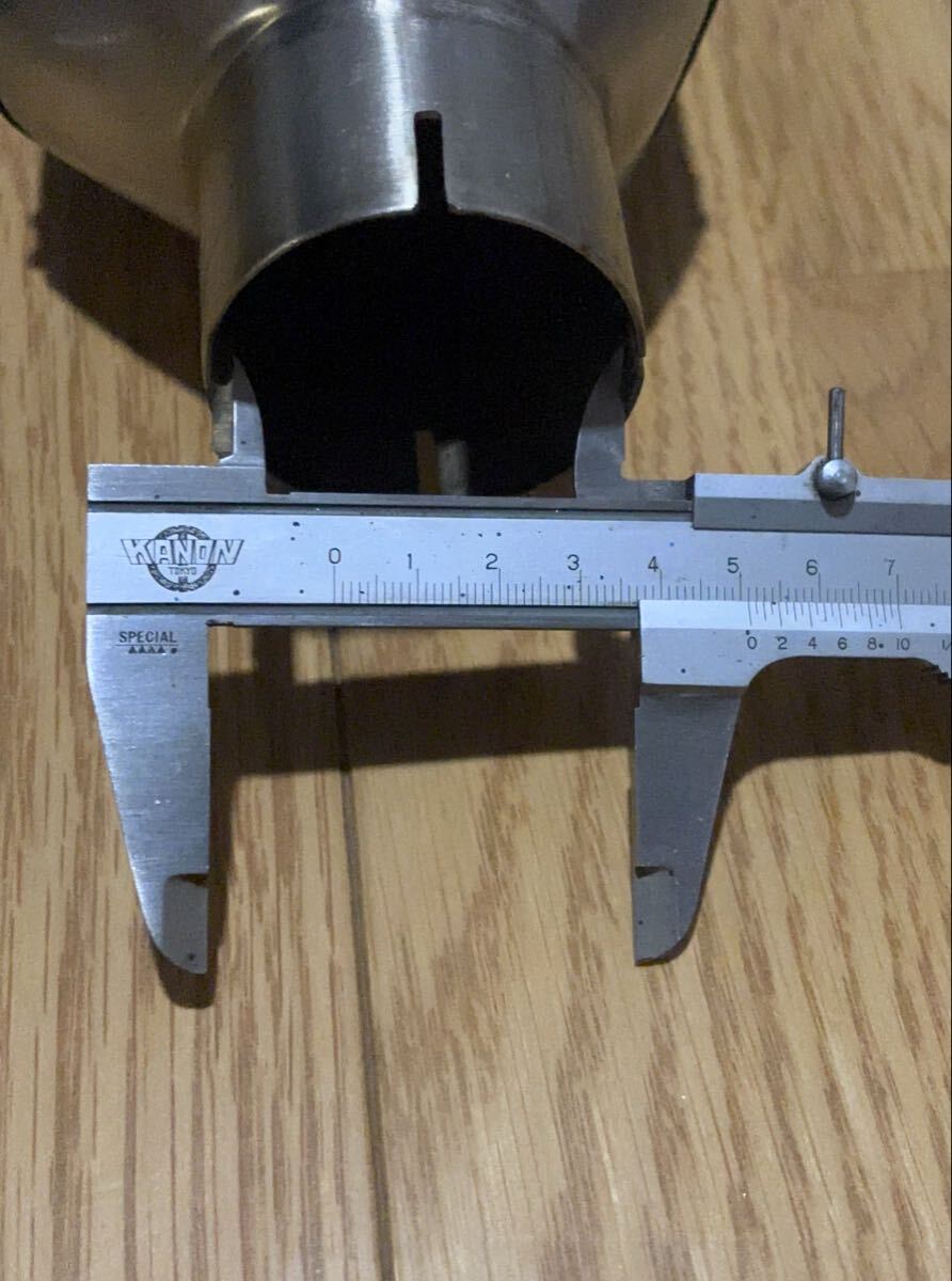 取り付け内径51ミリ 汎用 スリップオンサイレンサー_画像4