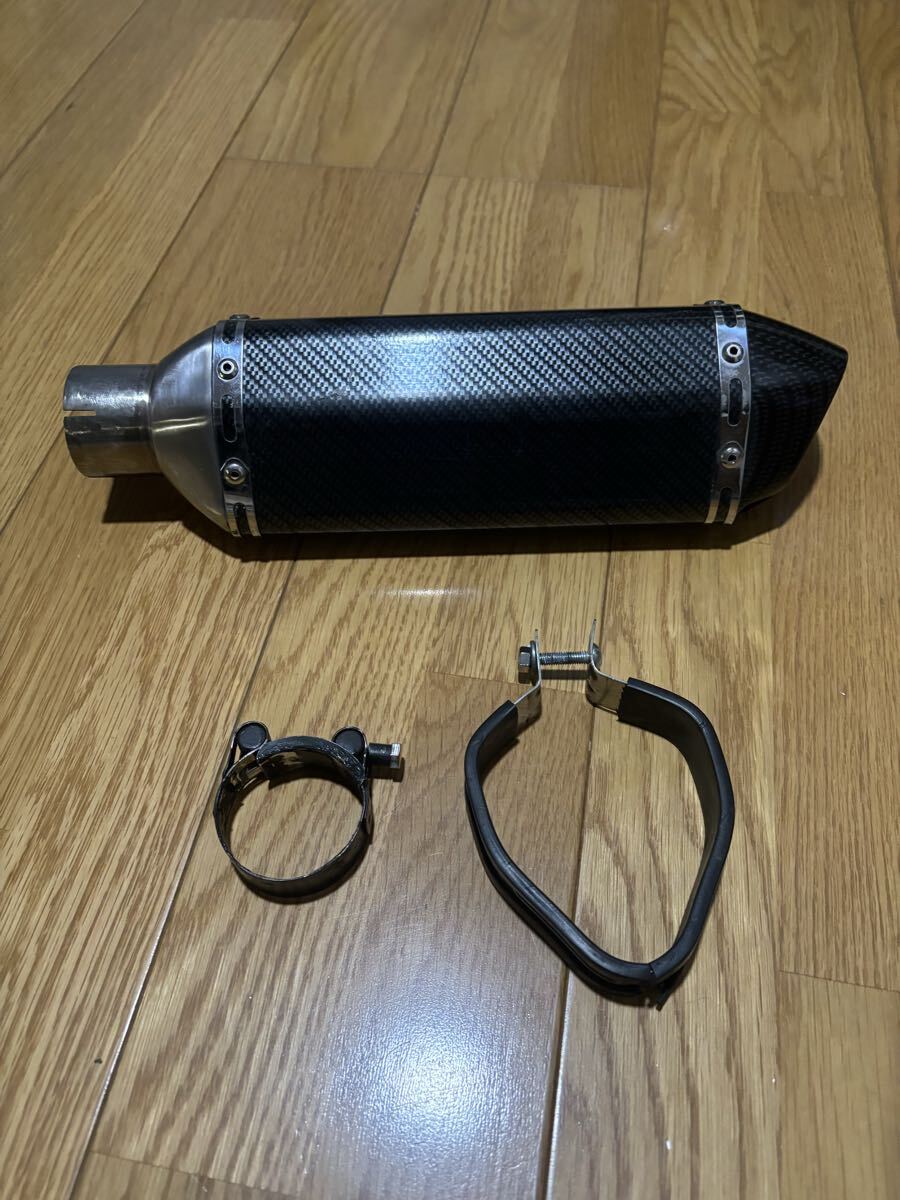 取り付け内径51ミリ 汎用 スリップオンサイレンサー_画像1