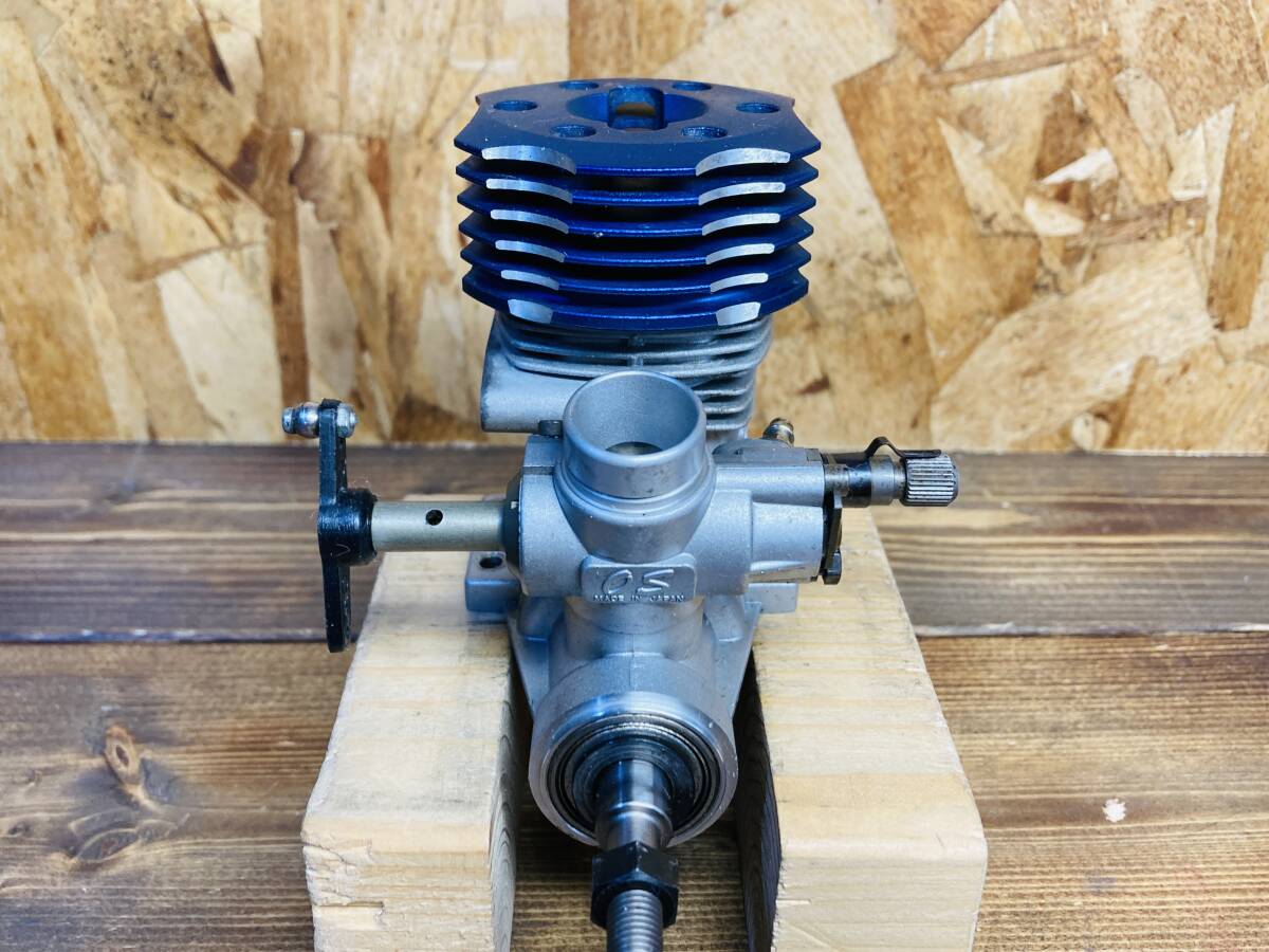 管00-513☆O,S 小川精機 ラジコンヘリコプター用 50SX-Hハイパーエンジン☆匿名配送~同梱可_画像3