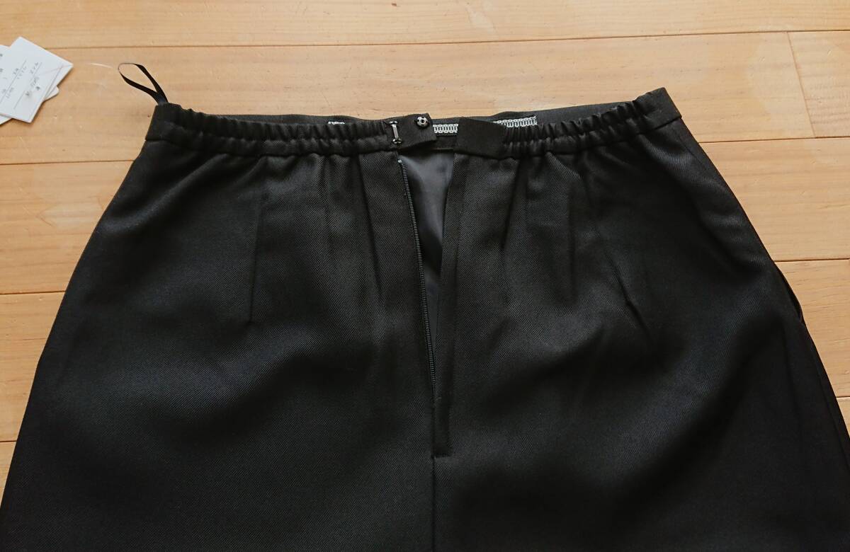 ニッセン★ナチュラルベーシック・ビジネススカート・ブラックL★タグ付き_画像4