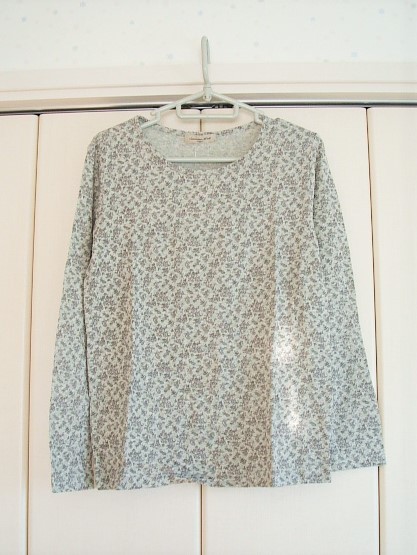 sa man sa Moss Moss * марля Bear небо . цветочный принт тянуть over * серый * с биркой 