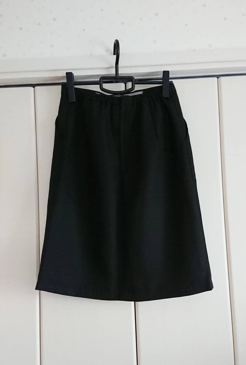 ニッセン★ナチュラルベーシック・ビジネススカート・ブラックL★タグ付き_画像2
