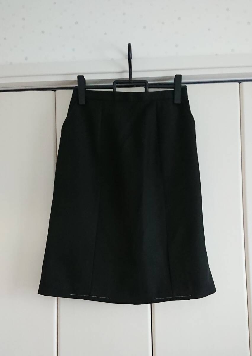 ニッセン★ナチュラルベーシック・ビジネススカート・ブラックL★タグ付き_画像1