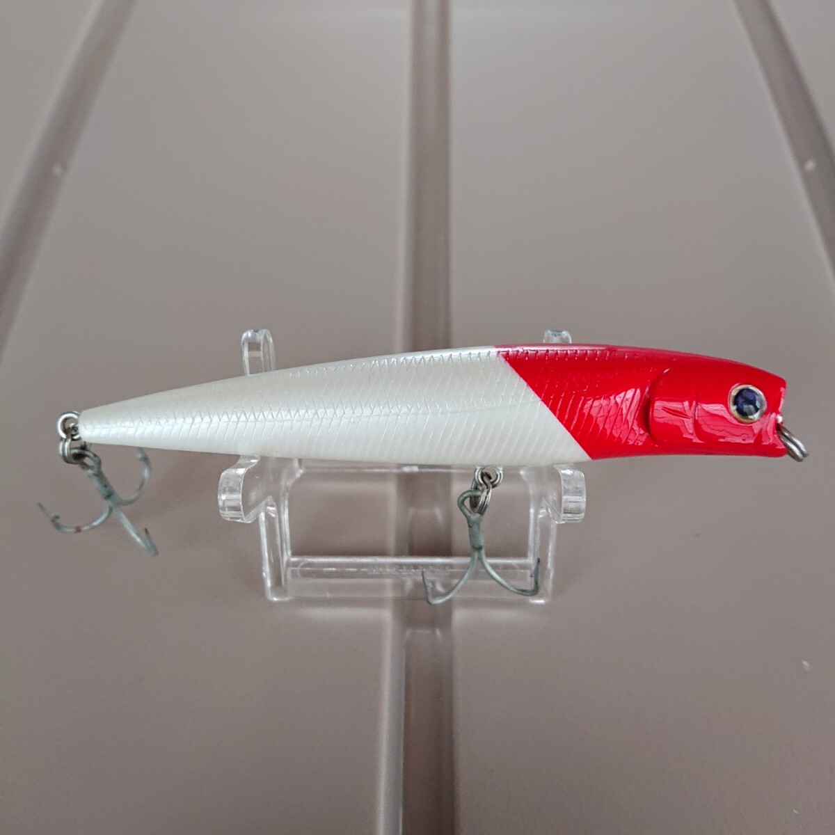 ①ダイワ TDソルトペンシル9F レッドヘッド 95mm 9g_画像2