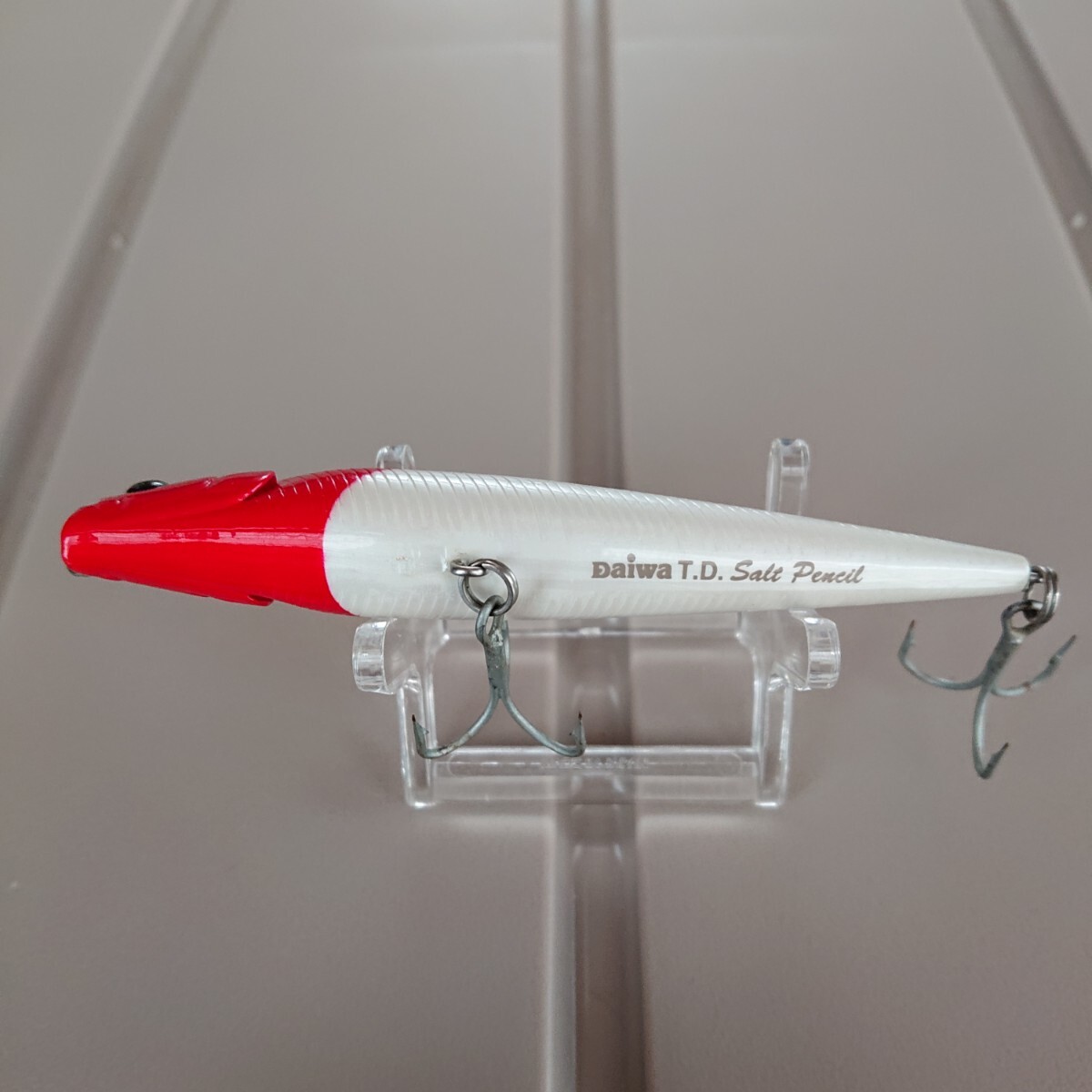 ①ダイワ TDソルトペンシル9F レッドヘッド 95mm 9g_画像4
