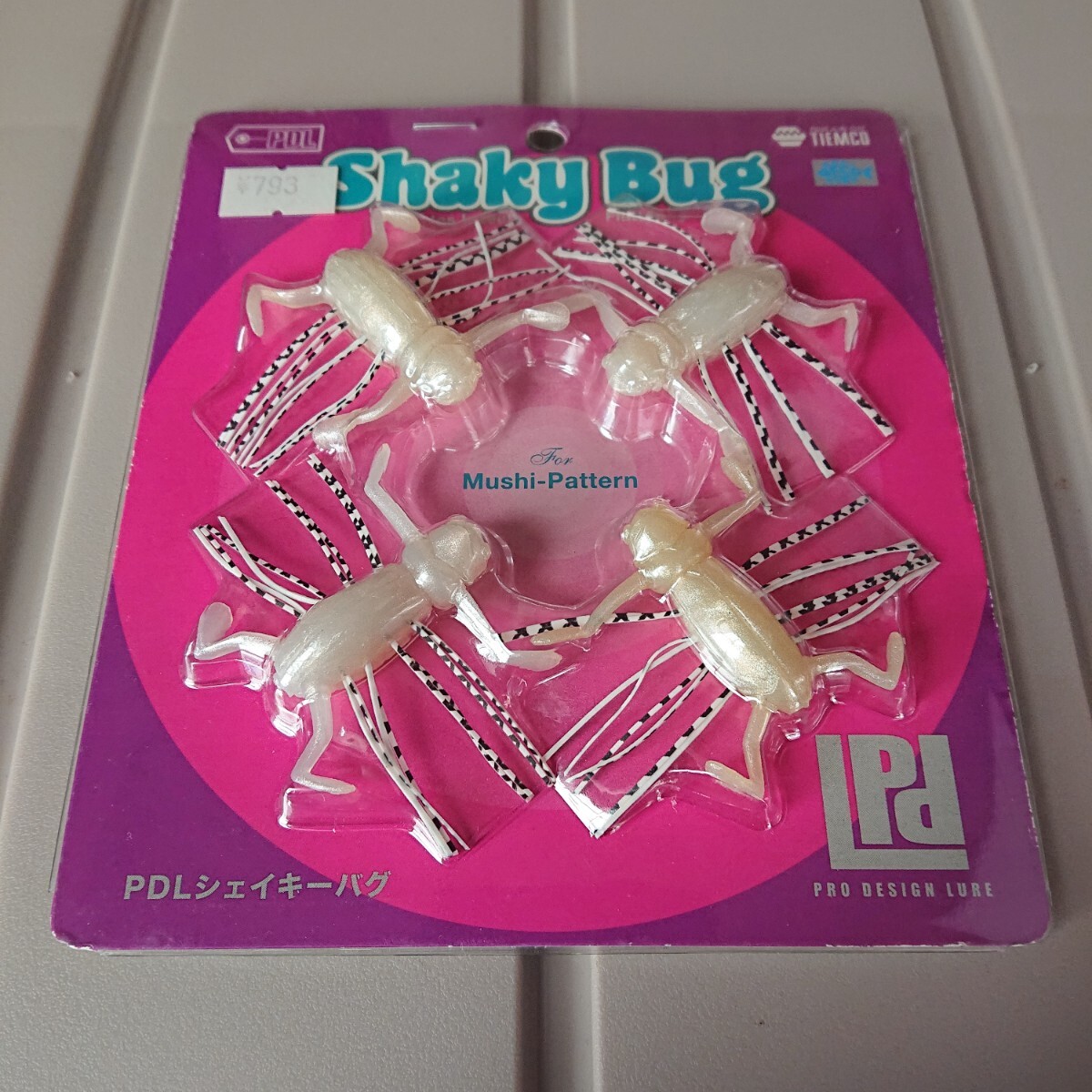 ティムコ PDL シェイキーバグ アメシロ・検)虫 エラストマー スモールマウスバス_画像1